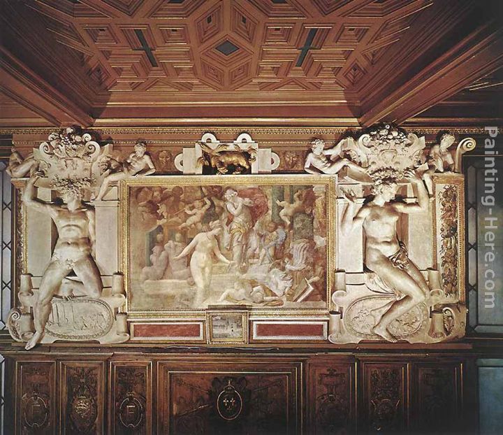 Decoration painting - Rosso Fiorentino Decoration art painting